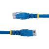 StarTech.com 20ft CAT6 Ethernet Cable – Orange CAT 6 Gigabit Ethernet Wire -650MHz 100W PoE++ RJ45 UTP Molded Category 6 Network/Patch Cord w/Strain Relief/Fluke Tested UL/TIA Certified (C6PATCH20OR)(Blue)