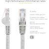 StarTech.com 3m CAT6 Ethernet Cable – Orange CAT 6 Gigabit Ethernet Wire -650MHz 100W PoE++ RJ45 UTP Category 6 Network/Patch Cord Snagless w/Strain Relief Fluke Tested UL/TIA Certified (N6PATC3MOR)(Grey)