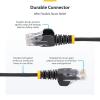 StarTech.com 6 in CAT6 Cable – Slim CAT6 Patch Cord – Gray Snagless RJ45 Connectors – Gigabit Ethernet Cable – 28 AWG – LSZH (N6PAT6INGRS)(Pink)