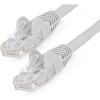 StarTech.com 50ft (15m) CAT6 Ethernet Cable – LSZH (Low Smoke Zero Halogen) – 10 Gigabit 650MHz 100W PoE RJ45 UTP Network Patch Cord Snagless w/Strain Relief – Gray CAT 6, ETL Verified (N6LPATCH50GR)(Gray)
