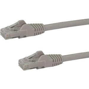 StarTech.com 10m CAT6 Ethernet Cable – Grey CAT 6 Gigabit Ethernet Wire -650MHz 100W PoE++ RJ45 UTP Category 6 Network/Patch Cord Snagless w/Strain Relief Fluke Tested UL/TIA Certified (N6PATC10MGR)(Gray)