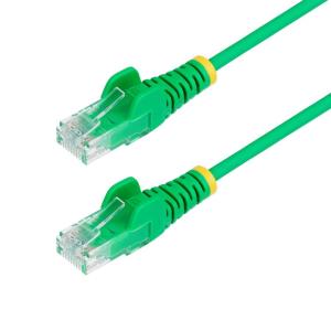 StarTech.com 6 in CAT6 Cable – Slim CAT6 Patch Cord – Gray Snagless RJ45 Connectors – Gigabit Ethernet Cable – 28 AWG – LSZH (N6PAT6INGRS)(Green)