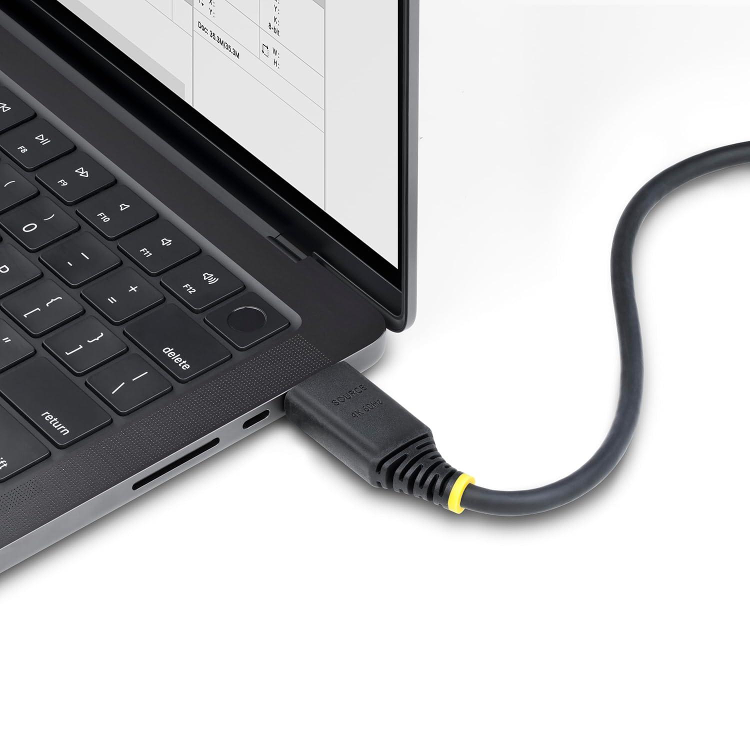 image:imageStarTechcom 35ft 106m Active High Speed HDMI Cable with Gripping Connectors 4K 60Hz1440p 144Hz 18Gbps UHD HDMI 20 Cord TPE Jacket35 ft