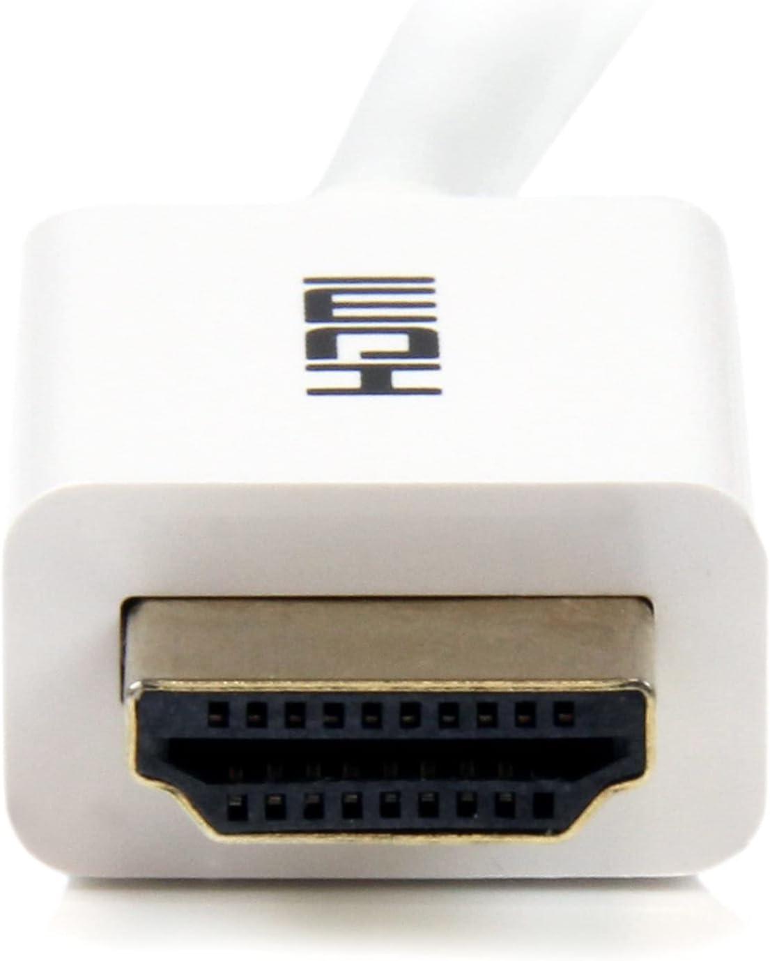 image:imageStarTechcom 3m 10 ft CL3 Rated HDMI Cable w Ethernet In Wall Rated Ultra HD HDMI Cable 4K 30Hz UHD High Speed HDMI Cable 102 Gbps HDMI 14 VideoDisplay Cable 30AWG White HD3MM3MW7 m