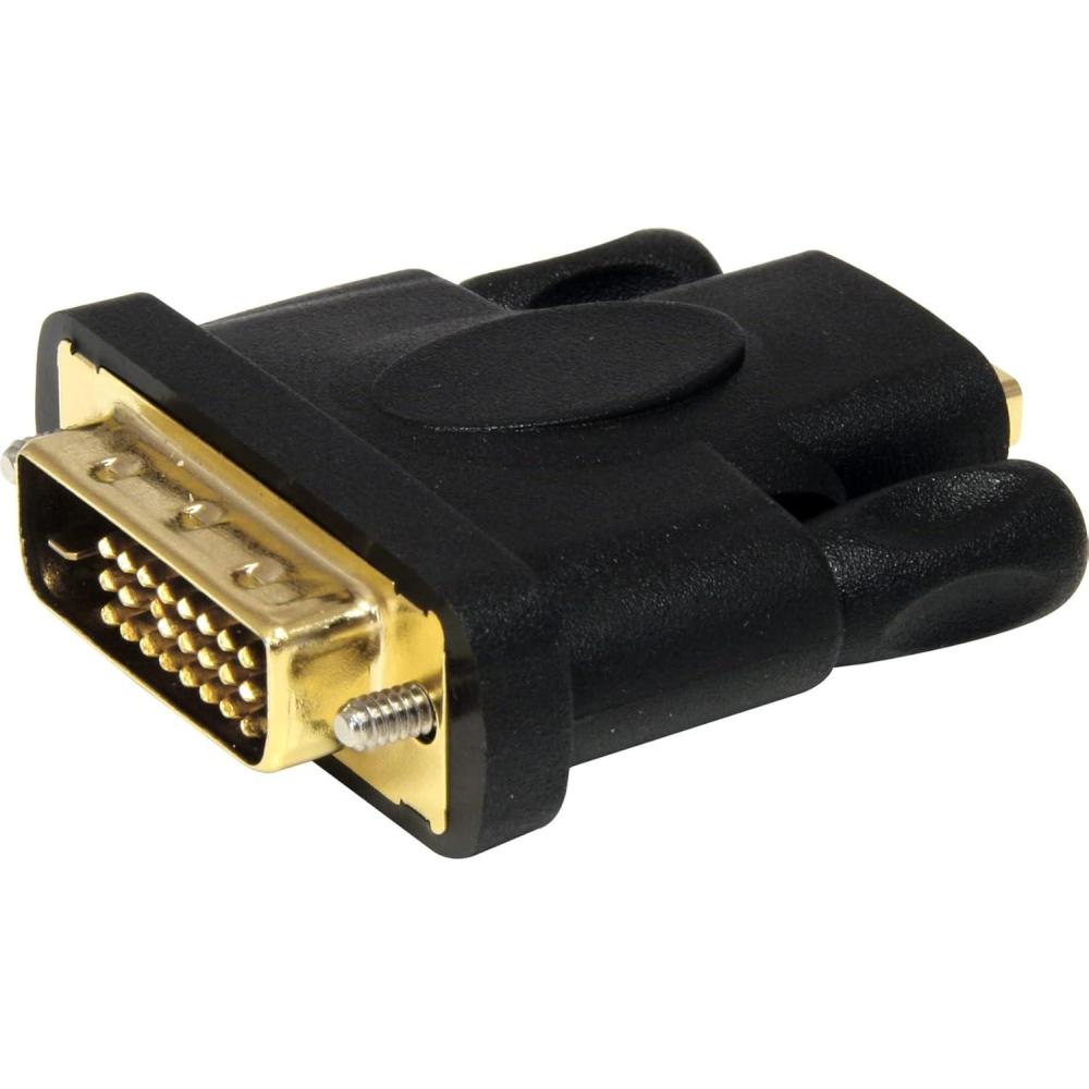 image:imageStarTechcom HDMI to DVID Video Cable Adapter FM HD to DVI HDMI to DVID Converter Adapter HDMIDVIFM Black 32 x 08 x 59