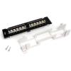 StarTech.com 1U 12 Port Wall Mount Cat5e 110 Patch Panel – 45 Degree (PANEL4512)
