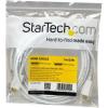 StarTech.com 3m / 10 ft CL3 Rated HDMI Cable w/ Ethernet – In Wall Rated Ultra HD HDMI Cable – 4K 30Hz UHD High Speed HDMI Cable – 10.2 Gbps – HDMI 1.4 Video/Display Cable – 30AWG, White (HD3MM3MW)(7 m)