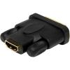 StarTech.com HDMI to DVI-D Video Cable Adapter – F/M – HD to DVI – HDMI to DVI-D Converter Adapter (HDMIDVIFM), Black, 3.2 x 0.8 x 5.9