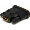 StarTech.com HDMI to DVI-D Video Cable Adapter – F/M – HD to DVI – HDMI to DVI-D Converter Adapter (HDMIDVIFM), Black, 3.2 x 0.8 x 5.9