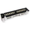 StarTech.com 1U 12 Port Wall Mount Cat5e 110 Patch Panel – 45 Degree (PANEL4512)