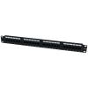 StarTech.com 24 Port 1U Rackmount Cat 6 110 Patch Panel – 24 port Network Patch Panel – RJ45 Ethernet 110 type Rack Mount Patch Panel 1U (C6PANEL24)(24 Port – 1U)