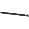 StarTech.com 24 Port 1U Rackmount Cat 6 110 Patch Panel – 24 port Network Patch Panel – RJ45 Ethernet 110 type Rack Mount Patch Panel 1U (C6PANEL24)(24 Port – 0.5U)
