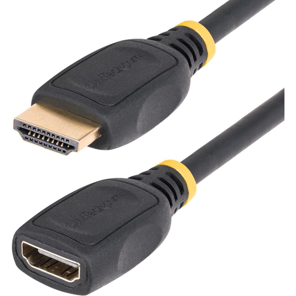 image:imageStarTechcom 33ft 1m HDMI 20 Extension Cable High Speed HDMI Port Saver Cable 4K 60Hz HDMI Extension Cord MF