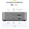 StarTech Thunderbolt 5 Dock, Dual 8K 60Hz, Triple 4K for Windows, Up to Dual 6K 60Hz for Mac – TB5 & USB4 Docking Station with 120Gbps max Transfer, 140W PD, 30W Phone, USB 10Gbps