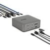 StarTech Thunderbolt 5 Dock, Dual 8K 60Hz, Triple 4K for Windows, Up to Dual 6K 60Hz for Mac – TB5 & USB4 Docking Station with 120Gbps max Transfer, 140W PD, 30W Phone, USB 10Gbps