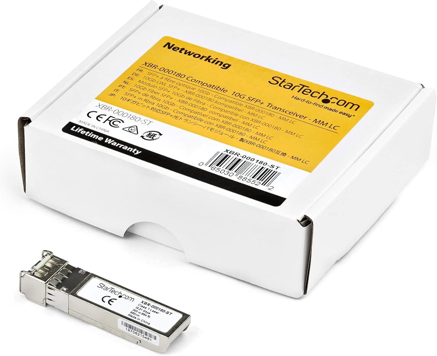 image:imageStarTechcom Cisco SFP10GZRS Compatible SFP Module 10GBaseZR Fiber Optical Transceiver SFP10GZRSST