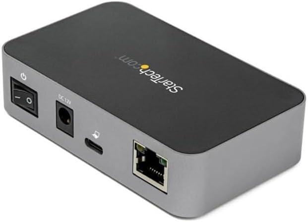 image:imageStarTechcom 4Port USB C Hub USB 32 Gen 2 10Gbps 3x USBA amp 1x USBC Powered Universal Power Adapter Included TAA HB31C3A1CS3 Port 2x USBA 1x USBC