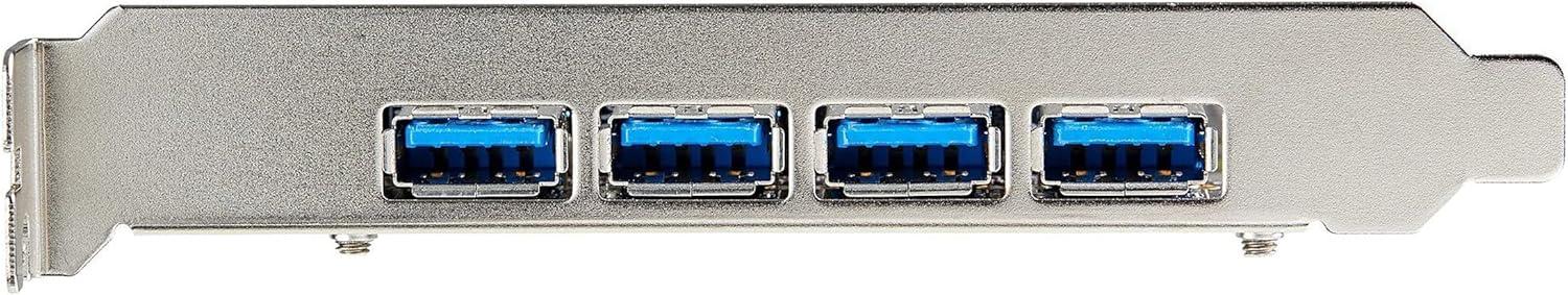 image:imageStarTechcom 4Port USB PCIe Card 10Gbps USB PCI Express Expansion Card w 2 Controllers 2X USBC amp 2X USBA Ports USB 3231 Gen 2 USBUSBC PCIe Card Full Profile PEXUSB312A2C2V4 USBA
