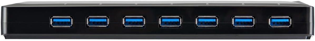 image:imageStarTechcom 7 Port USB 30 Charging Hub 4 x USBA 3 x USBA Dedicated Charging Ports Powered Mountable USB Charging Station ST4300U3C37 Port 2 Charge Port