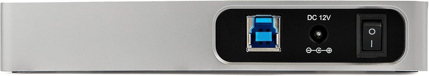 image:imageStarTechcom 7 Port USB C Hub with Fast Charge Port USBC to 5X USBA 2X USBC USB 30 SuperSpeed 5Gbps Self Powered USB 31 Gen 1 TypeC Hub wPower Adapter DesktopLaptop Hub HB30C5A2CSC