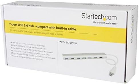 image:imageStarTechcom 7Port USB Hub USB A to 7x USBA Ports USB 32 5Gbps SelfPowered Portable Laptop Hub with power supply