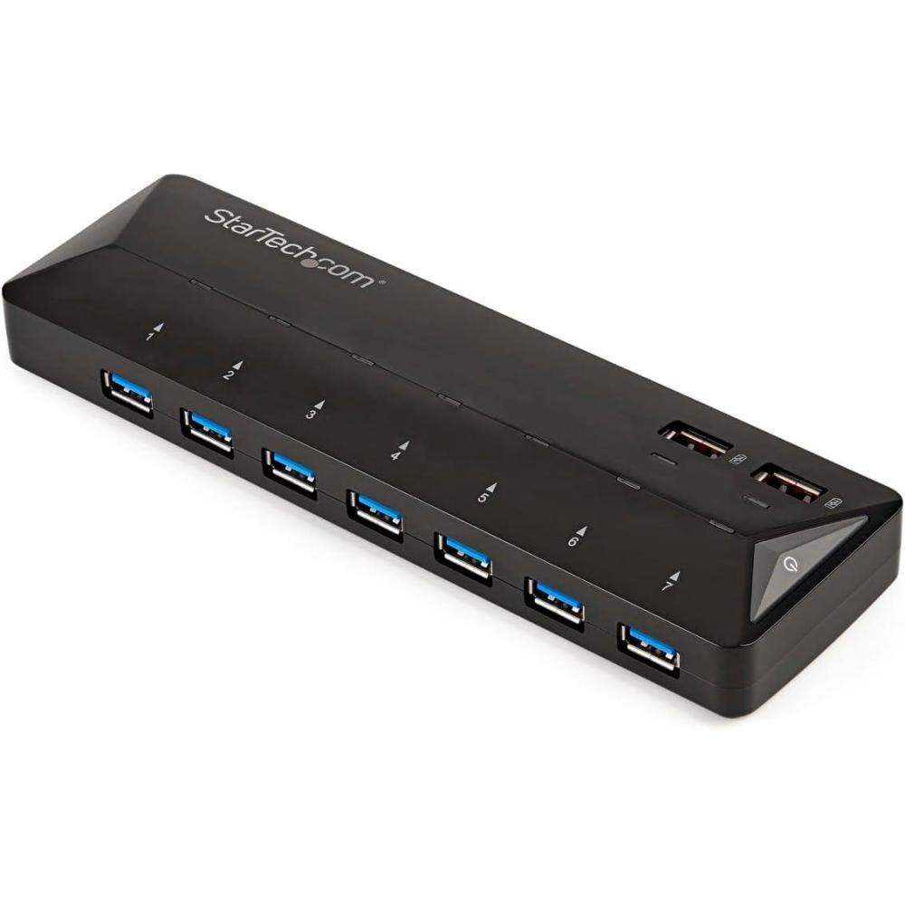 image:imageStarTechcom 7 Port USB 30 Charging Hub 4 x USBA 3 x USBA Dedicated Charging Ports Powered Mountable USB Charging Station ST4300U3C37 Port 2 Charge Port