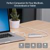 StarTech.com 3-Port USB Hub with Ethernet, 3x USB-A Ports, Gigabit Ethernet, USB 3.2 5Gbps, Bus-Powered, Portable Laptop Hub
