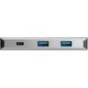 StarTech.com 4 Port USB C Hub w/ 3x USB A & 1x USB C – SuperSpeed 10Gbps USB Type-C 3.2 Gen 2 Hub – USB Bus Powered – Compact USB-C to USB Adapter Hub – Portable/Laptop Hub – Aluminum, TAA