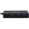 StarTech.com 4-Port USB 3.0 Hub – Powered USB 3.0 Hub – USB-C to 1x USB-C and 3X USB-A Adapter – USB 3.0 (5Gbps) – USB-C Port Expander, TAA (HB30C3A1CFB)