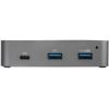 StarTech.com 4-Port USB C Hub – USB 3.2 Gen 2 (10Gbps) – 3x USB-A & 1x USB-C – Powered – Universal Power Adapter Included , TAA (HB31C3A1CS)(3 Port |2x USB-A & 1x USB-C)