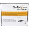StarTech.com 4-Port USB Hub, USB A to 4x USB-A Ports, USB 3.2 5Gbps, Bus-Powered, Portable Laptop Hub Expansion(Aluminum)