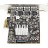 StarTech.com 4-Port USB PCIe Card – 10Gbps USB PCI Express Expansion Card w/ 2 Controllers – 2X USB-C & 2X USB-A Ports (USB 3.2/3.1 Gen 2) – USB/USB-C PCI-e Card – Full Profile (PEXUSB312A2C2V)(4 USB-A)