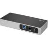 StarTech.com 7 Port USB C Hub with Fast Charge Port – USB-C to 5X USB-A 2X USB-C (USB 3.0 SuperSpeed 5Gbps) – Self Powered USB 3.1 Gen 1 Type-C Hub w/Power Adapter – Desktop/Laptop Hub (HB30C5A2CSC)