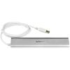 StarTech.com 7-Port USB Hub, USB A to 7x USB-A Ports, USB 3.2 5Gbps, Self-Powered, Portable Laptop Hub with power supply