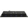 StarTech.com Mountable USB 3.0 hub – Industrial – Rugged – Black Metal – Bus Powered – USB 3 Hub – USB Extender – Powered USB 3.0 Hub