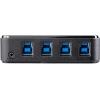 StarTech.com USB 3.0 Peripheral Sharing Switch – 4 USB 3.0 (5Gbps) x 4 Computers – Mac / Windows / Linux – USB A/B Switch – USB Switch (HBS304A24A)(4 Computers – 4 Devices)