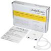 StarTech.com USB C Hub – Powered – White – 3 Port USB-C to USB-A (3X) and GbE RJ45 (1x) – USB to Ethernet – USB Port Expander (HB30C3APDW)