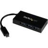 StarTech.com USB C Hub – 4 Port USB-C to USB-A (3X) and USB-C (1x) – with Power Adapter – USB Type C Hub – Port Expander (HB30C3A1CFS)