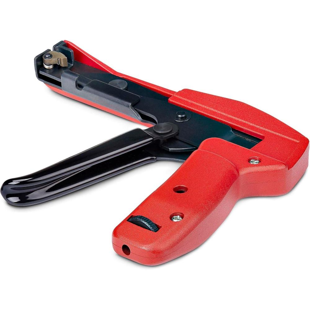 image:imageStarTechcom Nylon Cable Tie Gun Zip Tie Cable CutterInstallation Tool Zip Tie TensioningTightener TAA Compliant
