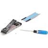 StarTech.com Dual-Bay M.2 NVMe SSD to PCIe x8 Removable Mobile Rack; PCI Express Bifurcation Required; Tool-Less Install