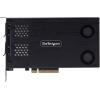 StarTech.com Dual-Bay M.2 NVMe SSD to PCIe x8 Removable Mobile Rack; PCI Express Bifurcation Required; Tool-Less Install