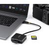 StarTech.com USB-C SD Express Card Reader, Portable USB 10Gbps Memory Card Reader, USB Type-C to Secure Digital 7.1 Adapter