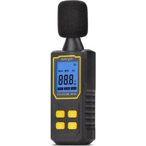 StarTech.com Handheld Digital Sound Meter w/Large LCD, Noise/Decibel Level Reader for Server Rooms/Offices, Audio Monitor