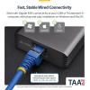 StarTech 10GbE USB4 Ethernet Adapter, External 10Gb Network Card, Thunderbolt 3/4 / 5 Compatible, 10/5/2.5/1Gbps /100Mbps, for Mac/Windows