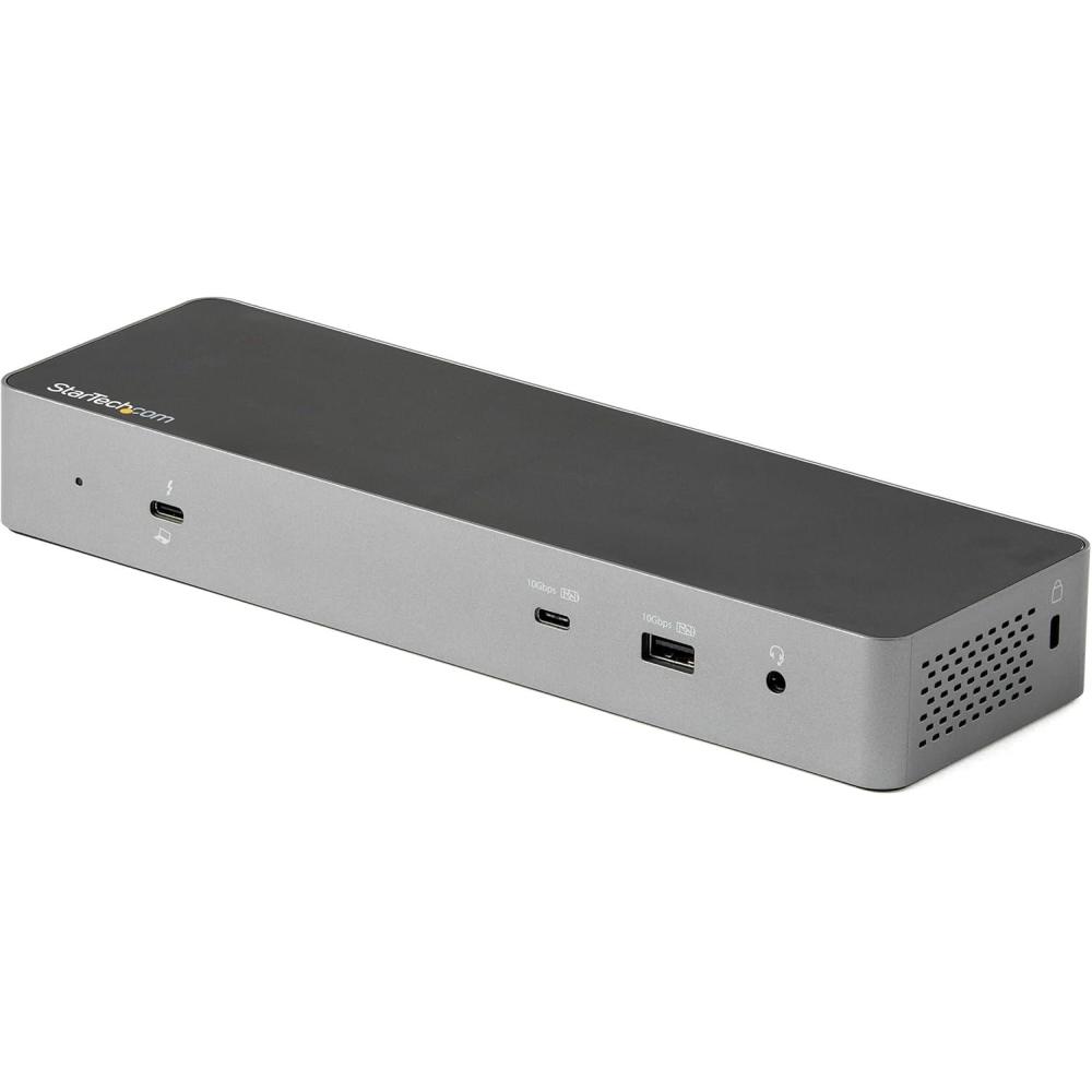image:imageStarTechcom Thunderbolt 3 Dock w USBC Host Compatibility  Dual 4K 60Hz DisplayPort 14 or Dual HDMI Monitors  Single 8K  TB3USBC Laptop Docking Station  96W PD 5xUSB  10Gbps96W  DP 14  HDMI