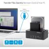 StarTech.com Dual Bay Hard Drive Duplicator and Eraser, External Standalone HDD/SSD Cloner / Copier, USB 3.0 to SATA Docking Station, Hard Disk Copier / Sanitizer / Wiper Tool (SATDOCK2REU3),Black(1 Bay)