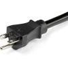 StarTech.com 1ft (30cm) Heavy Duty Extension Cord, NEMA L5-20R to NEMA 5-20P Black Extension Cord, 20A 125V, 12AWG, Heavy Gauge Power Extension Cable, Heavy Duty AC Power Cord, UL Listed (PAC520PLR1)(3 ft/1 m)