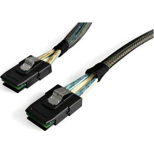 StarTech.com 100cm Serial Attached SCSI SAS Cable – SFF-8087 to SFF-8087 (SAS8787100)(20in / 50cm)