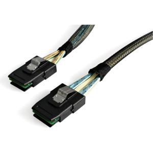 StarTech.com 100cm Serial Attached SCSI SAS Cable – SFF-8087 to SFF-8087 (SAS8787100)(40in)