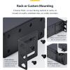 StarTech 13-Outlet Rackmount PDU, 1U Server Power Strip, 1x Front and 12x Rear Ports, Mounted Power Distribution Unit